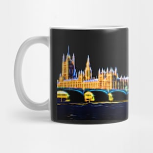 Houses of Parliament with Big Ben, London Mug